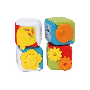 Jouet d'éveil cubes multi-activités  