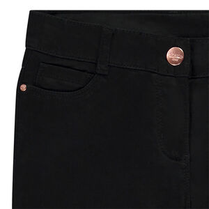 Pantalon slim effet peau de pêche pour fille 