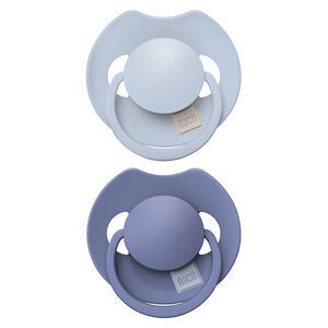 Lot de 2 Sucettes dynamique 0/6M Prime Baby blue/Bleu 