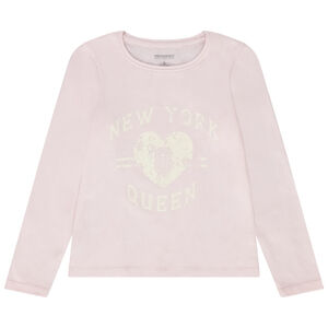 T-shirt manches longues print fantaisie pour fille 