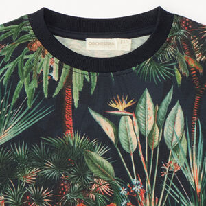 T-shirt manches courtes imprimé nature pour garçon  