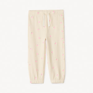 Pantalon de jogging en molleton broderie fantaisie pour bébé fille 