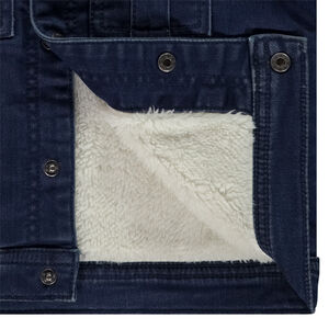 Veste effet jean doublée sherpa pour bébé garçon 