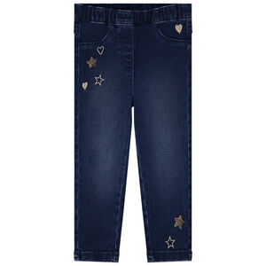 Jegging super strech effet jean pour bébé fille 
