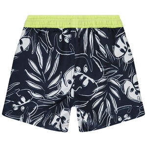 Short de bain imprimé feuillage garçon 
