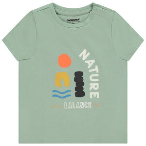 T-shirt manches courtes print fantaisie pour bébé garçon 