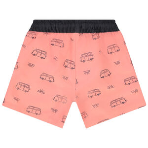 Short de bain en microfibre imprimé vans garçon 