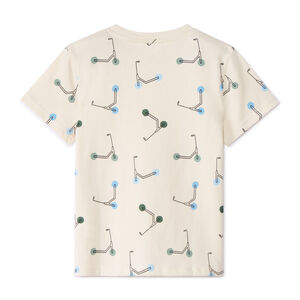 T-shirt manches courtes imprimé trottinettes pour garçon 