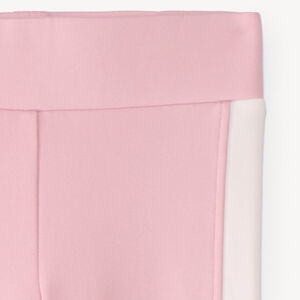 Legging fille effet colorblock 