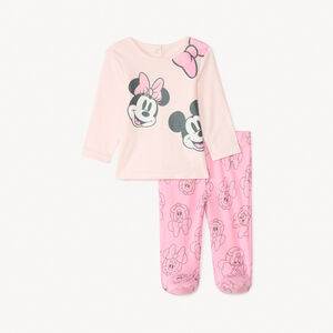 Set 2 pièces Minnie Disney pour bébé fille avec finitions différentes selon l’âge 