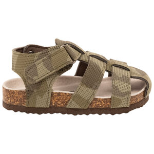 Sandales velcro imprimé camouflage pour bébé garçon 