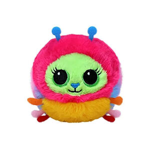 Peluche rebondissante Beanie Bouncers Crystal la chenille 