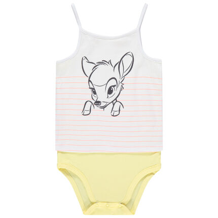 Body A Fines Bretelles Print Bambi Disney Pour Bebe Fille Orchestra Fr