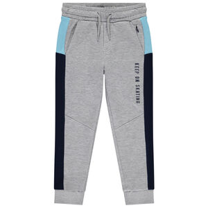 Jogging molleton à empiècements contrastés pour garçon 