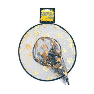 Chapeau de sorcière enfant imprimé doré 