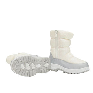 Après-ski pailletés et zippés pour bébé fille 