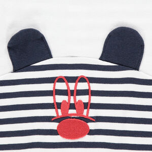 Dors-bien en jersey à rayures motif Mickey Disney 