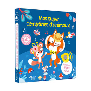 Livre sonore "Mes super comptines d'animaux" 
