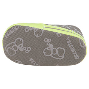 Baskets en toile montante bicolores 