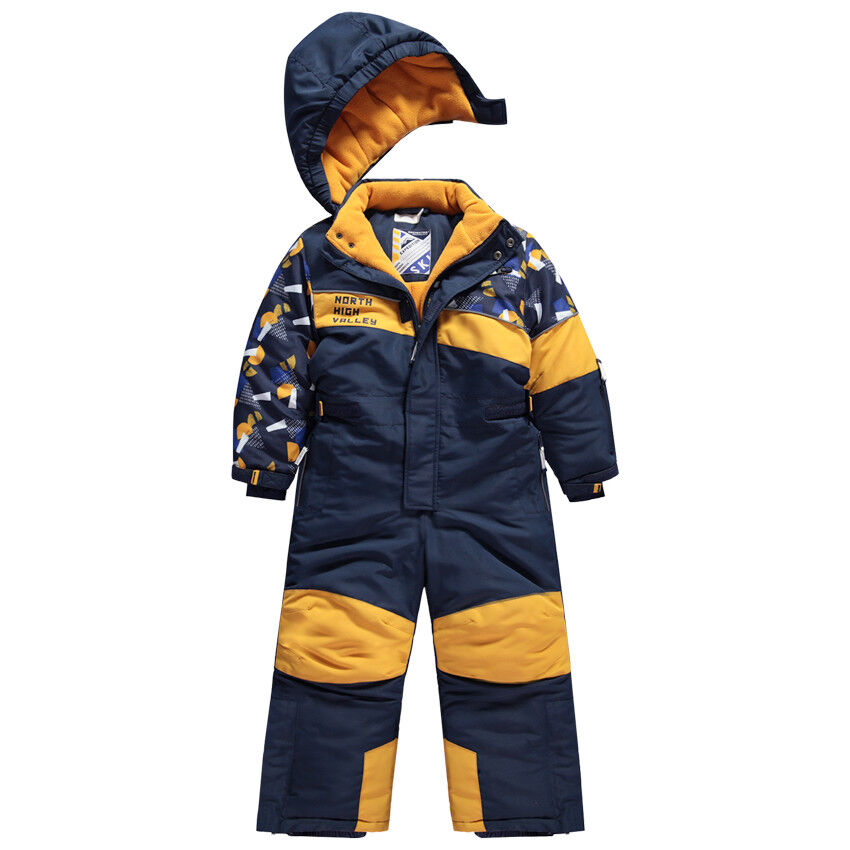 Combinaison de ski à imprimé placé et poches zippées - Orchestra FR