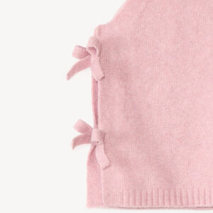 Pull court fille sans manche  