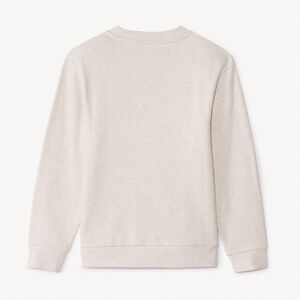 Sweat en molleton gratté uni pour garçon 