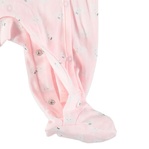 Lot de 2 dors-bien en coton bio à nuages imprimés 