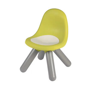 Chaise pour enfant en plastique vert 