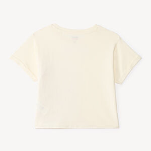 T-shirt manches courtes fille oversize broderie Hello Kitty 