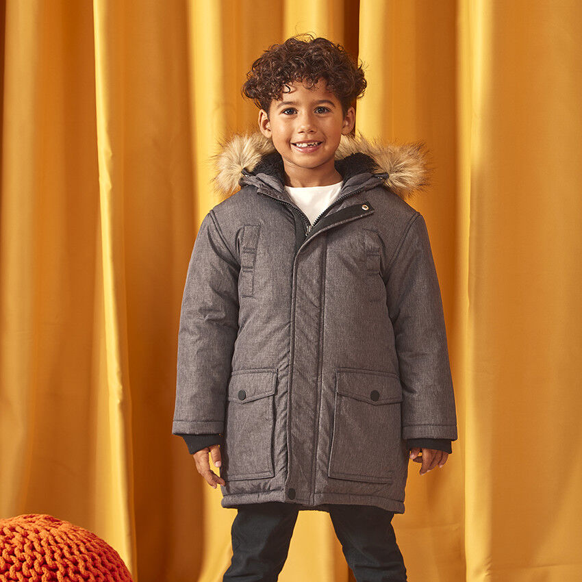 Manteau gar on Doudoune Veste Parka enfant Orchestra