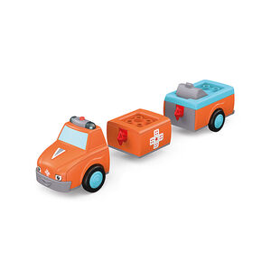 Véhicule 3 parties à assembler ambulance Anna Amby 