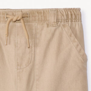 Pantalon uni à poches plaquées pour bébé garçon  