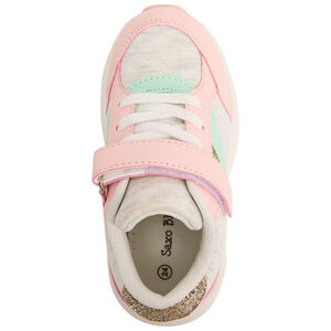 Chaussures de sport à lacets élastiques et velcro pour fille 