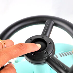 Porteur sonore Rétro Vintage bleu clair 