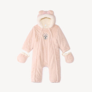 Combi-pilote bébé fille en sherpa Minnie Disney (finitions différentes selon l'âge) 