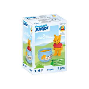 Set 2 pièces Disney Winnie l'Ourson et le culbuto-pot de miel 