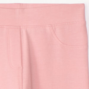 Jegging molleton coloris uni fille 