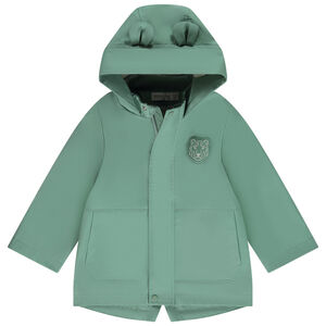 Parka gomme à capuche ludique tigre pour bébé garçon 