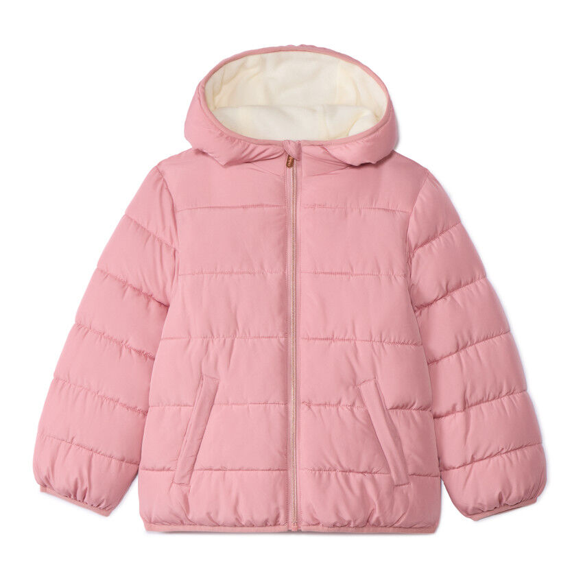 Doudoune Enfant Fille - Veste Chaude Matelassée Avec Capuche Fourrure - Coupe-Vent - Pour Hiver, Ski, École - Taille 90 à 120 - 8