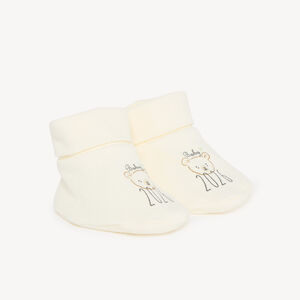 Chaussons naissance en interlock "Baby 2026" 