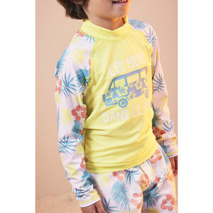 T-shirt manches longues anti-UV print van garçon 