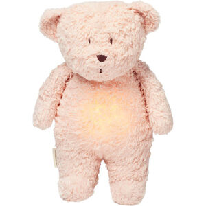 Veilleuse Ourson Son & Lumière Rose Blush 
