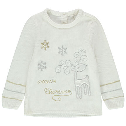 Pull En Maille A Motif Esprit Noel Orchestra Fr