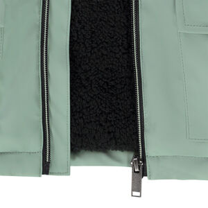 Parka gomme déperlante doublée sherpa pour bébé garçon 