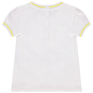 T-shirt manches courtes en coton à motif printé 