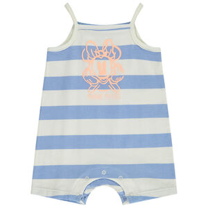 Combishort rayée puff print Minnie Disney pour bébé fille 