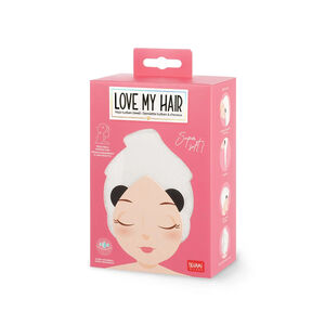 Serviette pour cheveux Panda Love my hair 