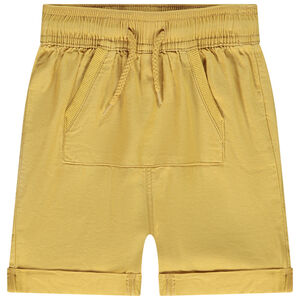 Bermuda en coton avec poche kangourou pour garçon 