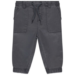 Pantalon coupe jogger style cargo uni pour bébé garçon  