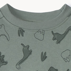 Sweat molleton oversize imprimé animaux pour bébé garçon 
